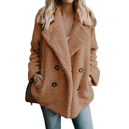 Plush Coat Women Winter Jackets Fluffy Teddy Coat