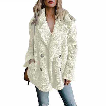 Plush Coat Women Winter Jackets Fluffy Teddy Coat