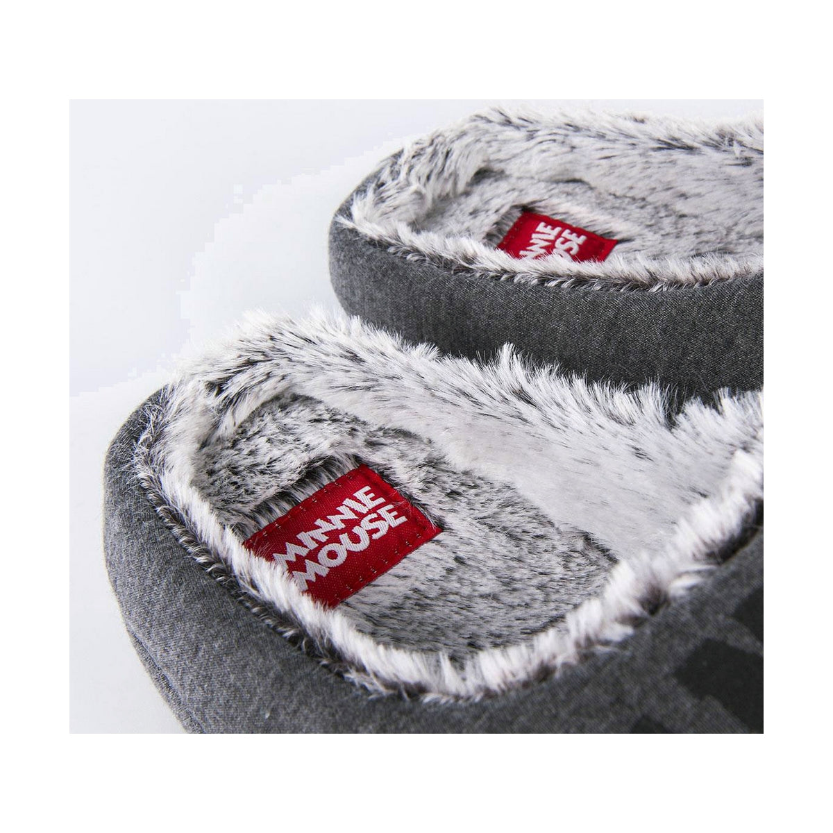 House Slippers Minnie Mouse Grey