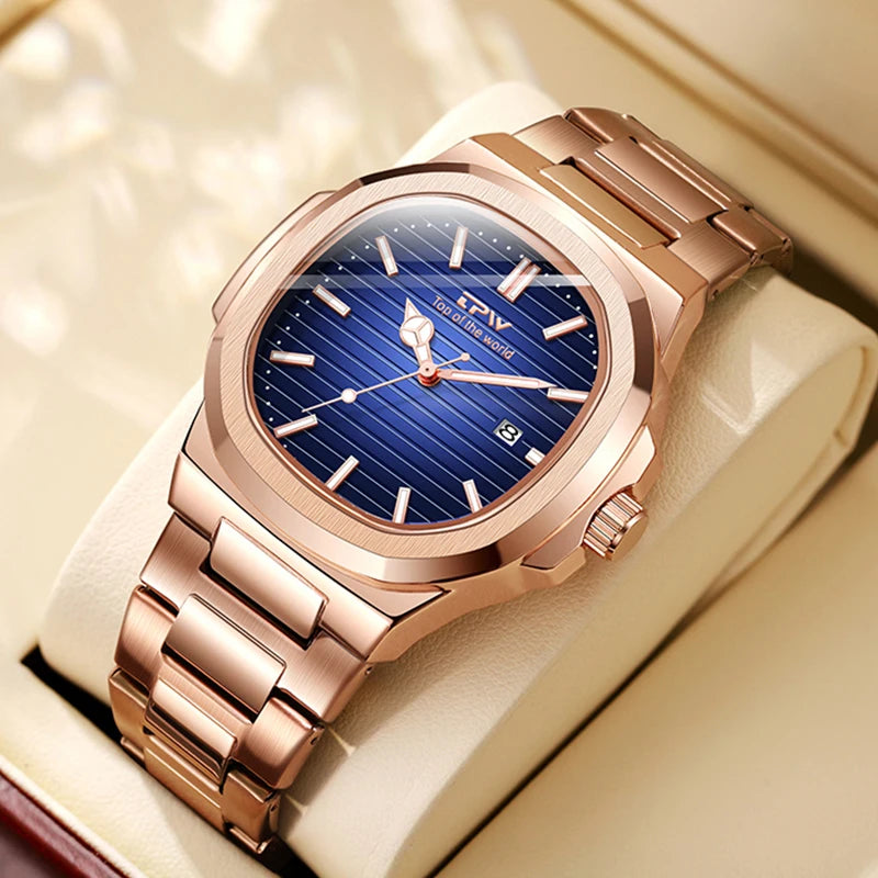 Trending Men's Watch Products Business Wristwatches Les Montre Pour Hommes Luxe