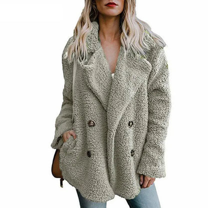 Plush Coat Women Winter Jackets Fluffy Teddy Coat