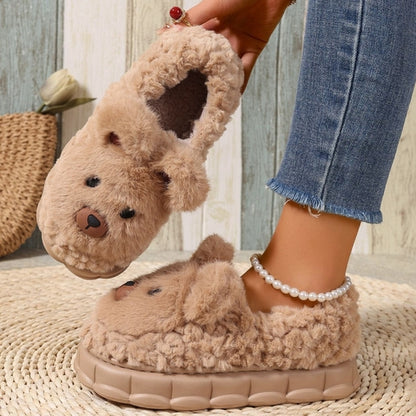 Cute Plush Furry Slippers