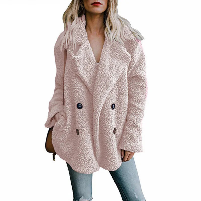 Plush Coat Women Winter Jackets Fluffy Teddy Coat