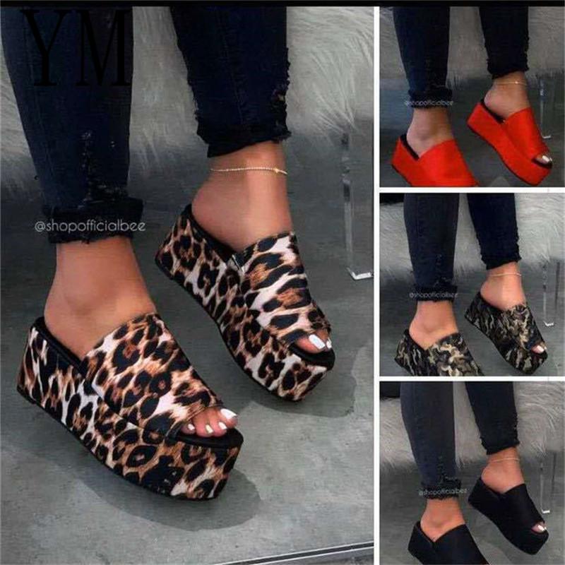 HOT Summer Sandals Women Wedges Shoes Pumps High Heels Sandals Flip